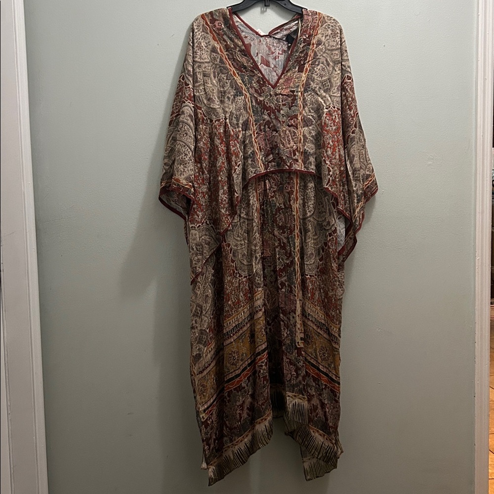 ZW COLLECTION PAISLEY CAFTAN DRESS - Picture 14 of 16